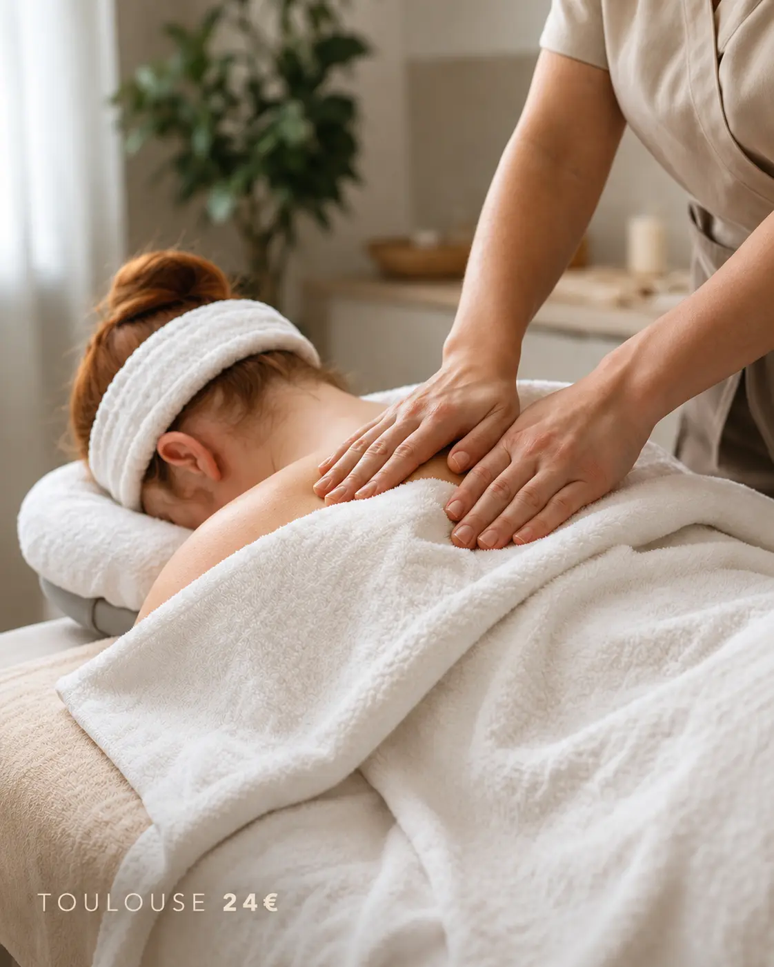 Massage à domicile à Toulouse — 24€